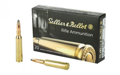 Sellier & Bellot Rifle, 6.5X55 Swedish, 131 Grain, Soft Point, 20 Round Box SB6555A