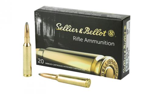 Sellier & Bellot Rifle, 6.5X55 Swedish, 140 Grain, Soft Point, 20 Round Box SB6555B