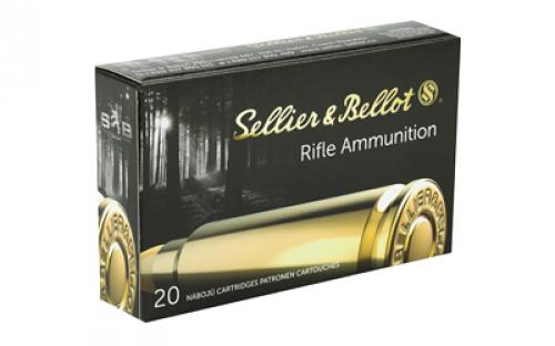 Sellier & Bellot Rifle, 6.5X55 Swedish, 140 Grain, Soft Point, 20 Round Box SB6555B