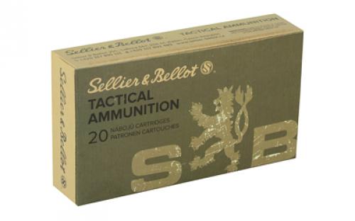 Sellier & Bellot Rifle, 6.5 Creedmoor, 140 Grain, Full Metal Jacket, 20 Round Box SB65A