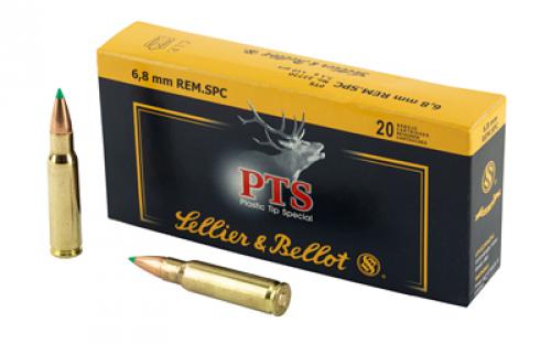 Sellier & Bellot Rifle, 6.8SPC, 110 Grain, PTS, 20 Round Box SB68B