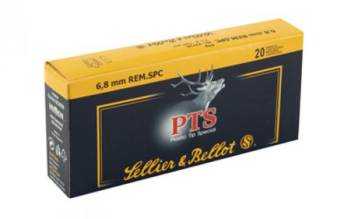 Sellier & Bellot Rifle, 6.8SPC, 110 Grain, PTS, 20 Round Box SB68B