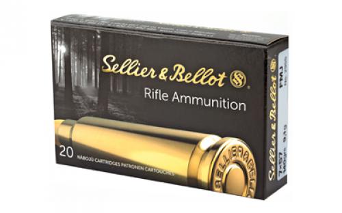 Sellier & Bellot Rifle, 7X57, 140 Grain, Full Metal Jacket, 20 Round Box SB757A