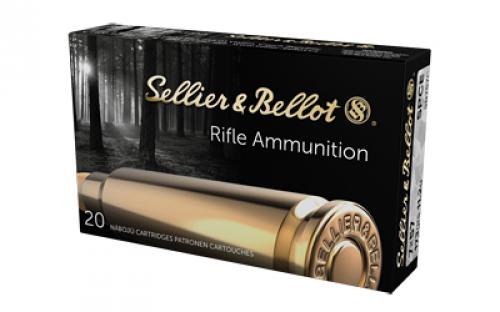 Sellier & Bellot Rifle, 7X57, 173 Grain, Soft Point Cut-Through Edge, 20 Round Box SB757C