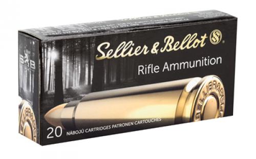 Sellier & Bellot Rifle, 762X39, 124 Grain, Full Metal Jacket, Non-Magnetic Projectile, 20 Round Box SB76239A