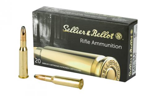 Sellier & Bellot Rifle, 7.62X54R, 180 Grain, Soft Point, 20 Round Box SB76254RB