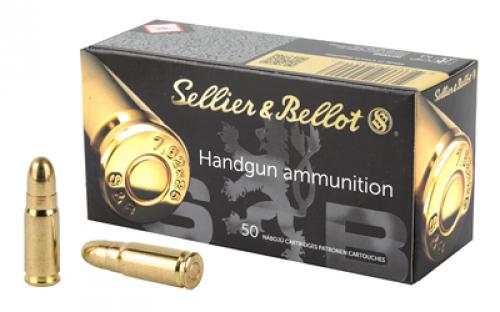 Sellier & Bellot Pistol, 7.62x25 Tokarev, 85 Grain, Full Metal Jacket, 50 Round Box SB762TOK