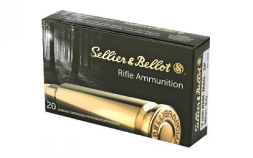 Sellier & Bellot Rifle, 7MM Rem, 140 Grain, Soft Point, 20 Round Box SB7B