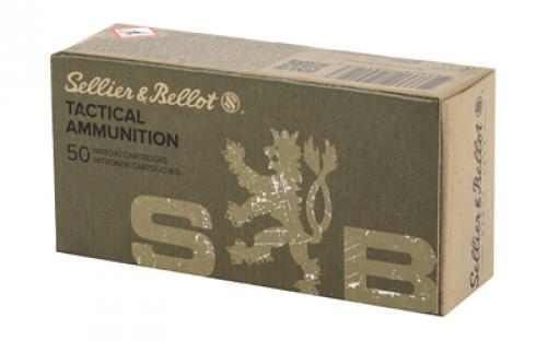 Sellier & Bellot Pistol, 9MM, Subsonic,140 Grain, Full Metal Jacket, 50 Round Box SB9SUBA