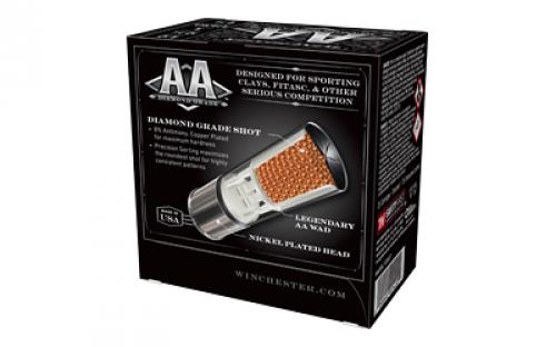 Winchester Ammunition AA Diamond Grade, 12 Gauge 2.75", #7.5, 1 oz, Shotshell, 25 Round Box AADGL13507