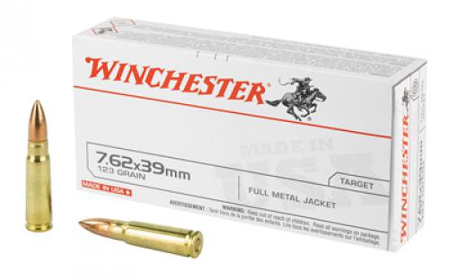 Winchester Ammunition USA, 762x39, 123 Grain, Full Metal Jacket, 20 Round Box Q3174