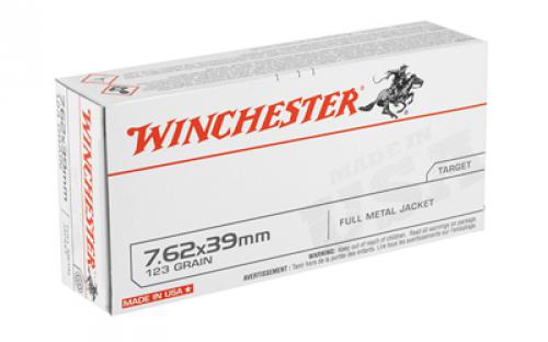 Winchester Ammunition USA, 762x39, 123 Grain, Full Metal Jacket, 20 Round Box Q3174