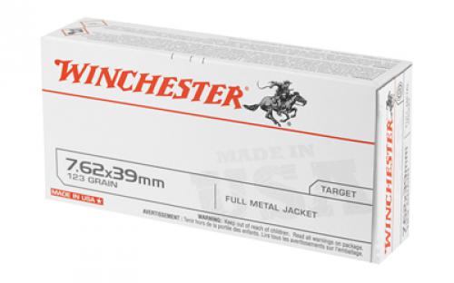 Winchester Ammunition USA, 762x39, 123 Grain, Full Metal Jacket, 20 Round Box Q3174