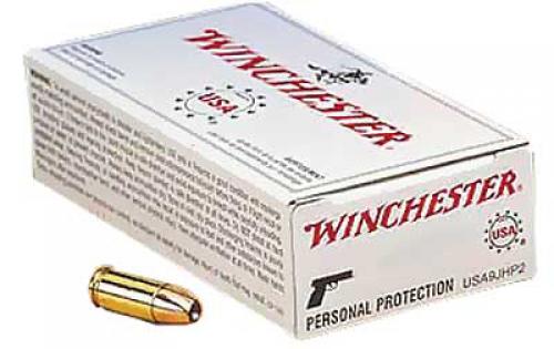 Winchester Ammunition USA, 9MM, 115 Grain, Full Metal Jacket, 50 Round Box Q4172