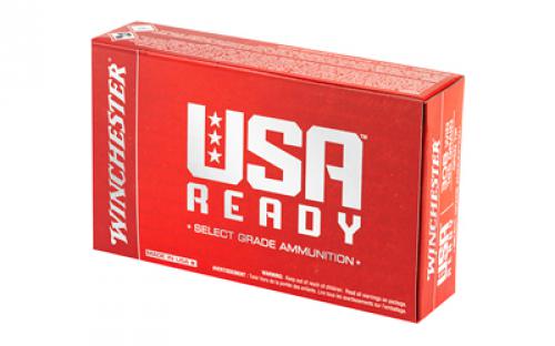 Winchester Ammunition USA Ready, 308 Winchester, 168 Grain, Open Tip, 20 Round Box RED308