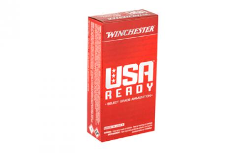 Winchester Ammunition USA Ready, 40S&W, 165 Grain, Full Metal Jacket, 50 Round Box RED40