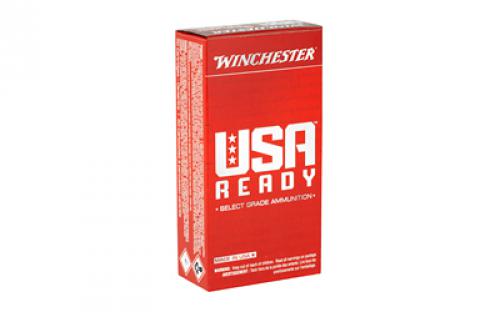 Winchester Ammunition USA Ready, 9MM, 115 Grain, Full Metal Jacket, 50 Round Box RED9