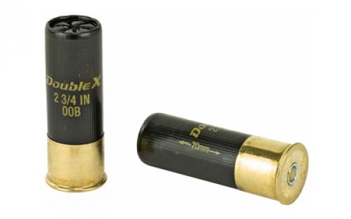 Winchester Ammunition Double X, 12 Gauge, 2.75", 00 Buck, Buckshot, 9 Pellets, 5 Round Box SB1200