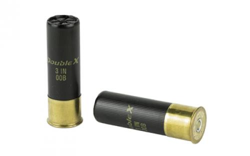 Winchester Ammunition Double X, 12 Gauge, 3", 00 Buck, Buckshot, 12 Pellets, 5 Round Box SB12300