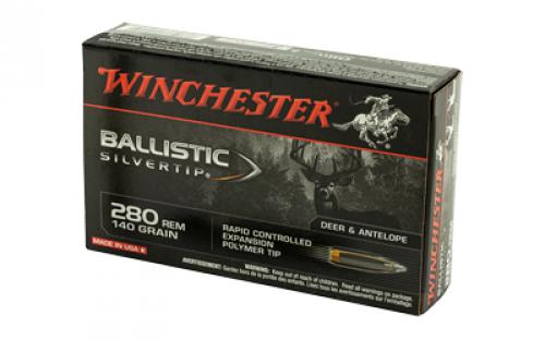 Winchester Ammunition Supreme, 280REM, 140 Grain, Supreme Ballistic Silvertip, 20 Round Box SBST280