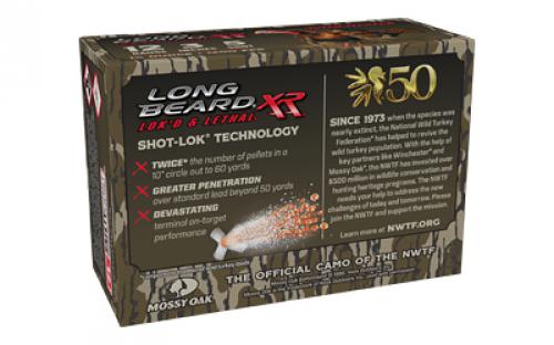 Winchester Ammunition Long Beard XR, 12 Gauge 3", #5, 1.75oz, Shotshell,50th Anniversary Edition, 10 Round Box STLB1235N