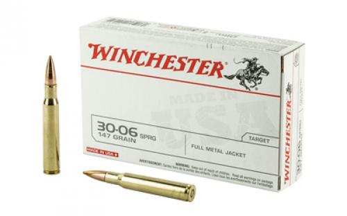 Winchester Ammunition USA, 30-06, 147 Grain, Full Metal Jacket, 20 Round Box USA3006