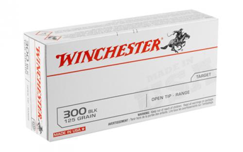 Winchester Ammunition USA, 300 Blackout, 125 Grain, Open Tip, 20 Round Box USA300BLK