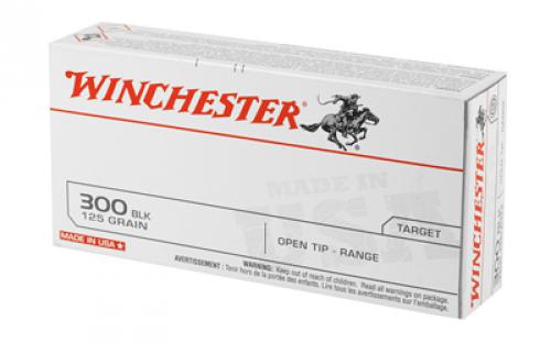 Winchester Ammunition USA, 300 Blackout, 125 Grain, Open Tip, 20 Round Box USA300BLK