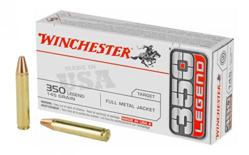 Winchester Ammunition USA, 350 Legend, 145 Grain, Full Metal Jacket, 20 Round Box USA3501