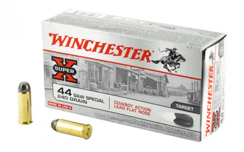 Winchester Ammunition USA, 44 Special, 240 Grain, Cowboy Action, Lead Flat Nose, 50 Round Box USA44CB