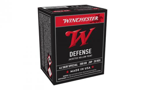 Winchester Ammunition USA WHITE BOX, 44 Special, 200 Grain, Jacketed Hollow Point Bullet, 20 Round Box USA44SWJHP