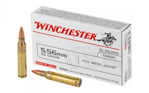 Winchester Ammunition USA, 556NATO, 62Gr, Full Metal Jacket, 20 Round Box USA5562