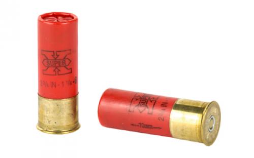 Winchester Ammunition Super-X, 12 Gauge, 2.75", #6, 1.25 oz., Shotshell, 25 Round Box X126