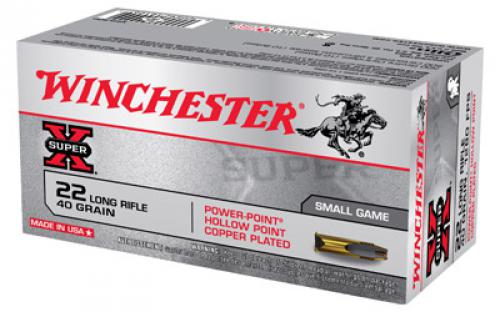 Winchester Ammunition SUPER-X, Power-Point, 22 LR, 40Gr, 50, 5000 X22LRPP