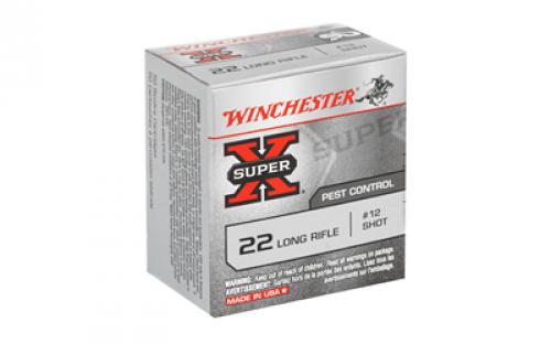 Winchester Ammunition Super-X, 22LR, #12 Shot, 50 Round Box X22LRS