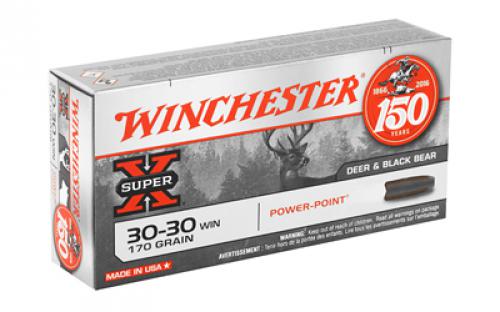 Winchester Ammunition Super-X, 30-30, 170 Grain, Power Point, 20 Round Box X30303