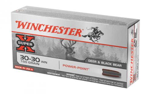 Winchester Ammunition Super-X, 30-30, 150 Grain, Power Point, 20 Round Box X30306