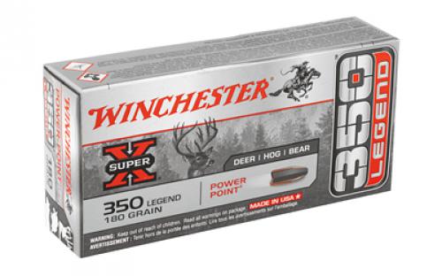 Winchester Ammunition Super-X, 350 Legend, 180 Grain, Power Point, 20 Round Box X3501