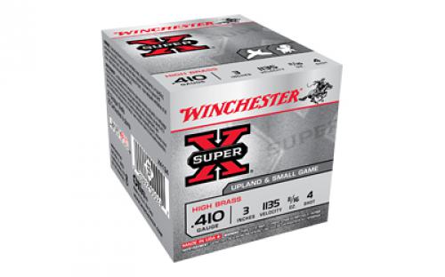 Winchester Ammunition Super-X Upland, 410 Gauge 3, #4, 11/16 oz., 25 Round Box X4134