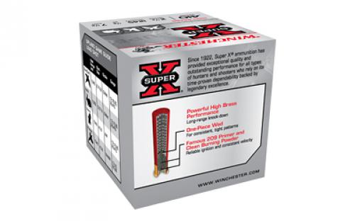 Winchester Ammunition SUPER X, Upland, 410 Gauge 2.5", 1.5 oz, #7.5, Shot Shell, 25 Rounds X417