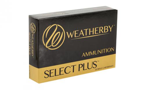 Weatherby Select Plus Ammunition, 300 Weatherby Magnum, 180 Grain, Barnes Tipped Triple Shock X, 20 Round Box, California Certified Nonlead Ammunition B300180TTSX