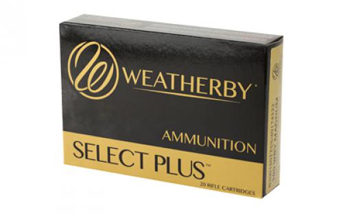 Weatherby Select Plus Ammunition, 300 Weatherby Magnum, 180 Grain, Barnes Tipped Triple Shock X, 20 Round Box, California Certified Nonlead Ammunition B300180TTSX