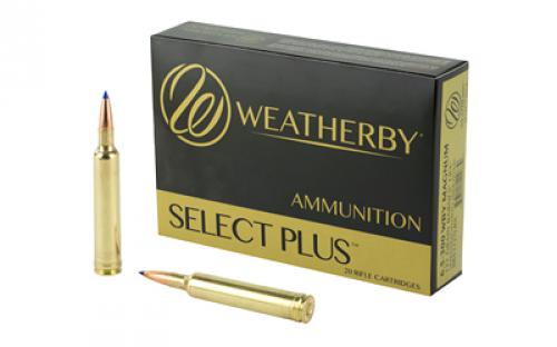 Weatherby Select Plus Ammunition, 6.5-300 Weatherby Magnum, 127 Grain, Barnes Long Range X, 20 Round Box, California Certified Nonlead Ammunition B653127LRX