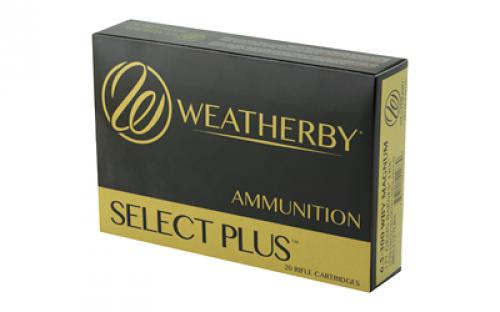 Weatherby Select Plus Ammunition, 6.5-300 Weatherby Magnum, 127 Grain, Barnes Long Range X, 20 Round Box, California Certified Nonlead Ammunition B653127LRX