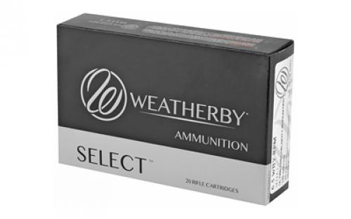 Weatherby Select, 6.5 Weatherby RPM, 140 Grain, Hornady InterLock, 20 Round Box H65RPM140IL