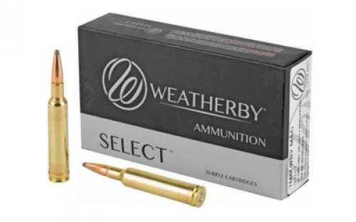 Weatherby Select, 7MM Weatherby Magnum, 154 Grain, Hornady InterLock, 20 Round Box H7MM154IL