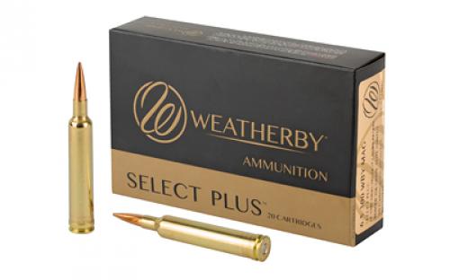 Weatherby Select Plus, 6.5-300 Weatherby, 156Gr, Berger EOL Elite Hunter, 20 Round Box R653156EH