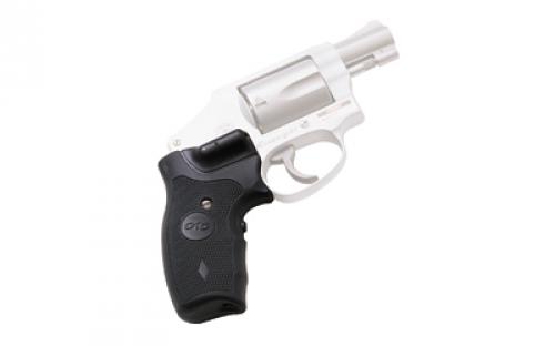 Crimson Trace Corporation Hi-Brite LaserGrip, Fits S&W J Round Butt, Rubber Wraparound LG-305