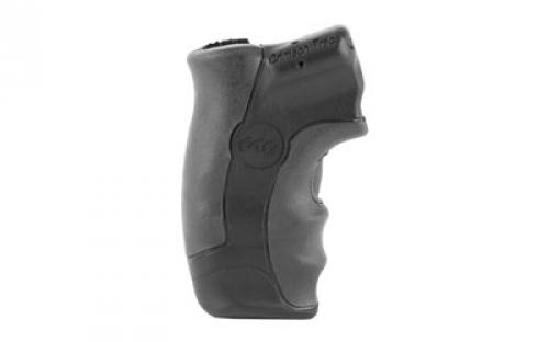 Crimson Trace Corporation Hi-Brite LaserGrip, Fits S&W J-Frame, Black Finish, Rubber Wraparound, Green Laser LG-350g