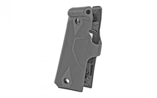 Crimson Trace Corporation Green LaserGrip, Fits 1911 Government/Commander, Black LG-401G